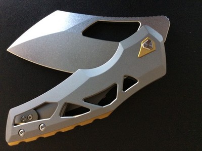 ARTISAN CUTLERY  - PROTOTYP - ATZ-1884G S35VN Blade Titanium
