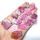 77g Natural Red Corundum Ruby Crystal Rough Mineral Specimen healing D616