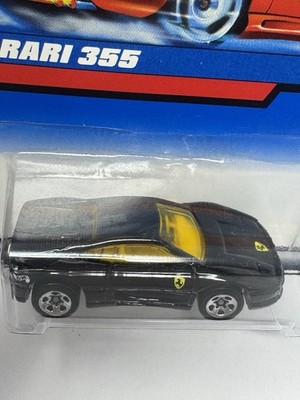 Hot Wheels Black Ferrari 355 #813 TB | eBay