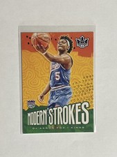 2019-20 Panini Court Kings Modern Strokes /99 De'Aaron Fox #19