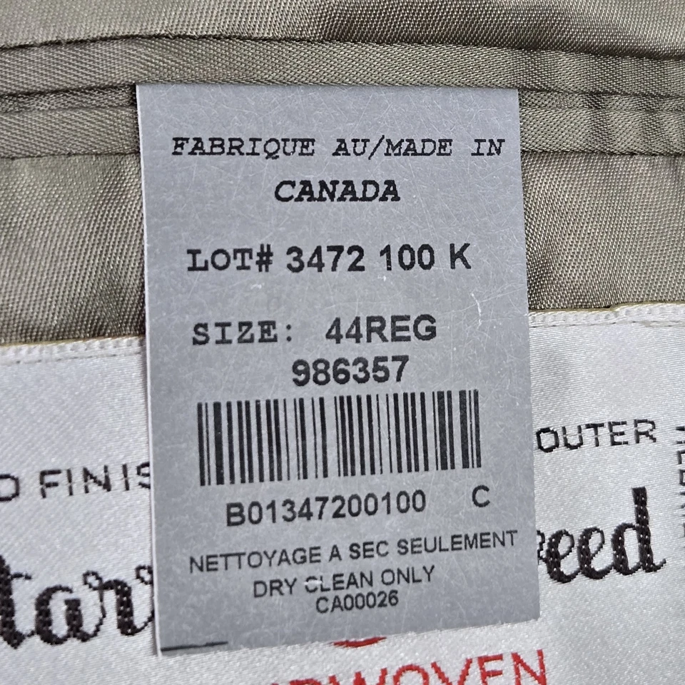 Blazer DE COLECCIÓN Harris Tweed Hombres 44REG Marrón Lana Cuadros Abrigo Deportivo Botón Foto 3 de 4