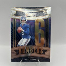 2025 Panini Select - Select Numbers Jaxson Dart #16 (RC)