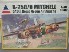 Accurate Miniatures 1/48 Scale B-25C/D Mitchell, Air Apache - Factory Sealed