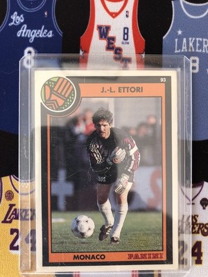 Jeans Luc ettori AS monaco panini Football L1 Football