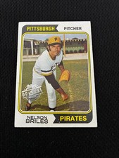 2015 TOPPS ORIGINAL BUY BACK 1974 NELSON BRILES PITTSBURGH PIRATES BASEBALL CARD