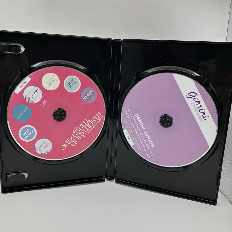 2 Craft CDs Gemini Junior, Crafter’s Companion Inspiration Magazine 9 Media - Image 3 of 4