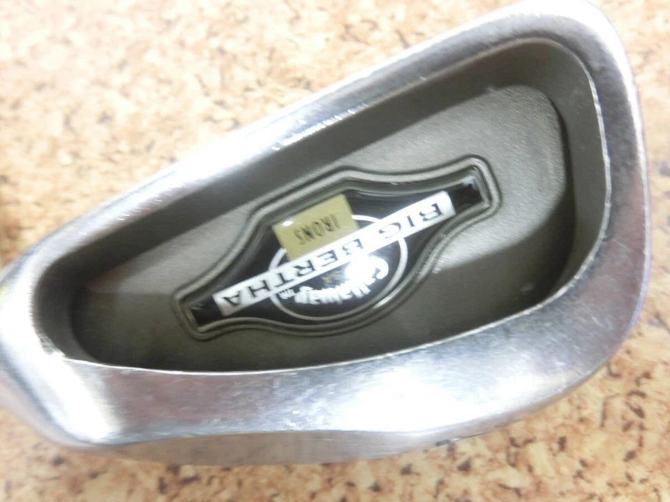 Callaway Big Bertha Iron Set #3-9,P,S (9 Clubs)/Flex S Stiff SUPER JV 100 - Image 3 of 4