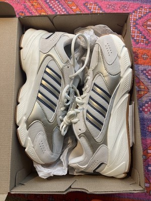 NEW Running Adidas Women's CrazyChaos 2000 Sneakers Sz 9 IG4346 White Grey
