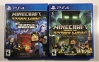 Minecraft Story Mode The Complete Adventure AND Season Two (PlayStation 4 / PS4)