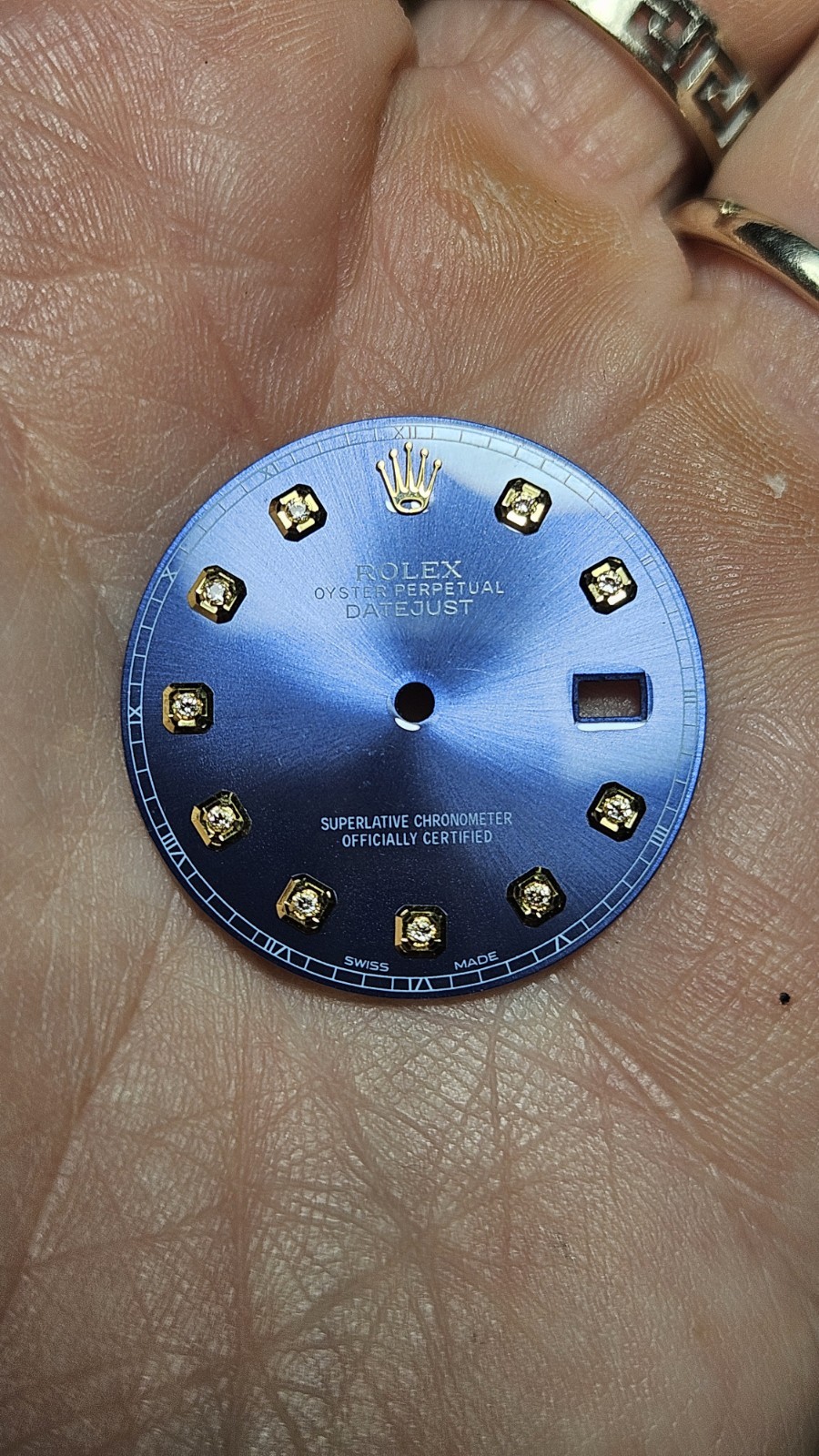 Rolex Datejust 16233 Brillanten Ersatz Zifferblatt 