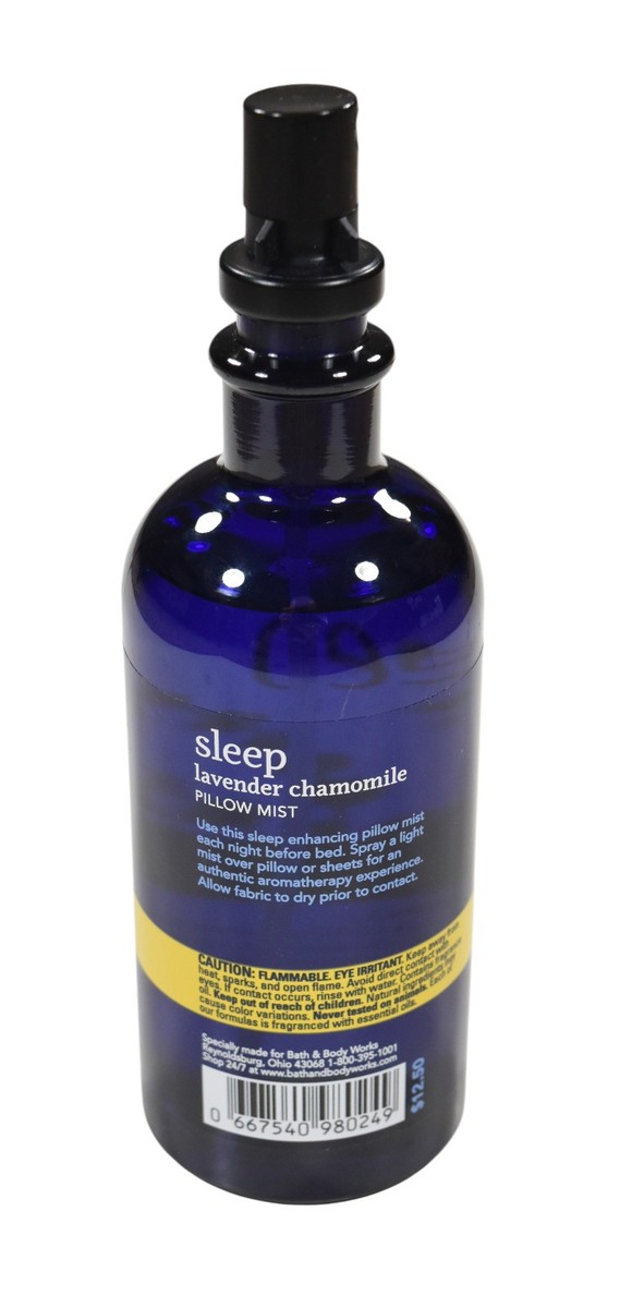 Bath Body Works Aromatherapy Lavender Chamomile Sleep Pillow Mist  New