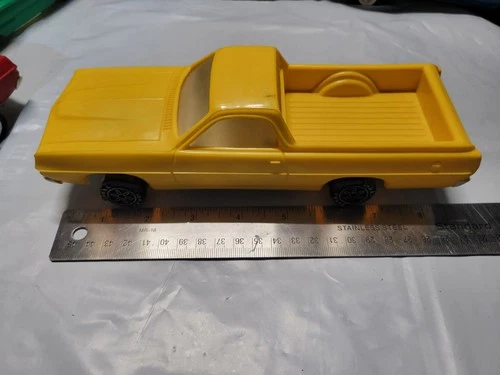 Vintage Tonka Ford Ranchero, Yellow, Marked 810217 Plastic (from car carrier)