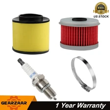 Air Filter Tune Up Kit For 1988-2000 Honda FourTrax 300 TRX300 with Spark Plug