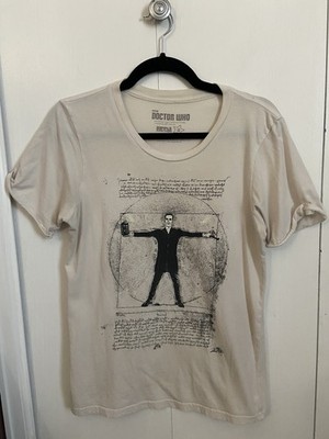 Doctor Who Ripple Junction Women Small Tee Cream 2009 Shirt