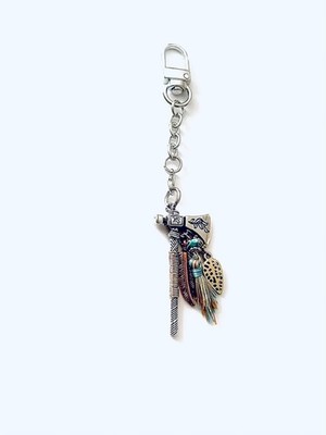 Hatchet Charm Keychain