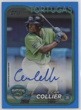 2024 Cam Collier Topps Pro Debut Blue Foil Auto RC 67/150 #PD-115 (H3362)