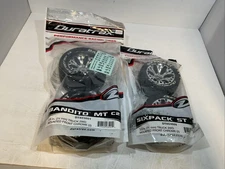 Lot of 2 Duratrax for 2.8 in. 2wd R/C Truck - Bandito MT C2 - Sixpack ST C2