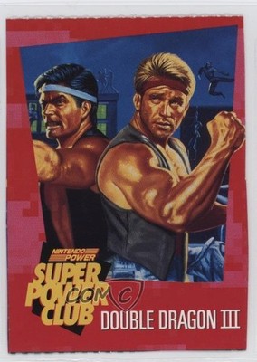 1992-95 Nintendo Super Power Club Double Dragon III #19 8d4