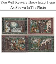 Germany Notgeld OHRDRUF 50 Pfennig 1921 Set 4 pcs