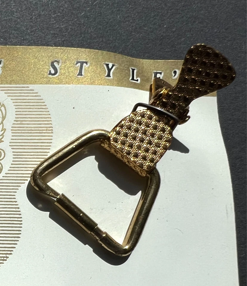 Genuine 1940s GLOVE CLIP Made in ENGLAND "For the Ladies Handbag" - Image 2 of 3