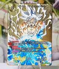 Dragon Ball Super Son Goku CARTE GOLD METAL The Awakened Power TB01-097 SCR