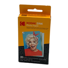 Kodak 2x3  Premium Zink Photo Paper - 20 Sheets Sticky-Backed Photo Paper NEW J1