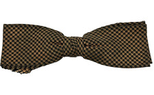 Vintage Retro Bow Tie Shur - On Reg U.S.A. Clip on Bowtie Fashion Style 40s 50s