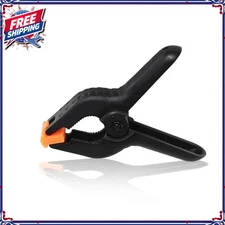 DIY Grip Clip 6pc Woodworking Spring Clamp 3 Inch Hard Plastic Tool Heavy Duty