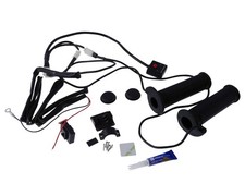 Heizgriffe KOSO für 22mm Lenker mit Drehgas, Motorrad, ATV, Quad, Roller Griffe