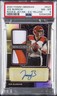 2020 PANINI OBSIDIAN ROOKIE JERSEY INK #RJI1 JOE BURROW #/25 PSA 8