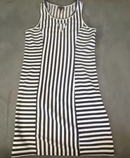G by Guess Striped Racerback Tank Dress Size M