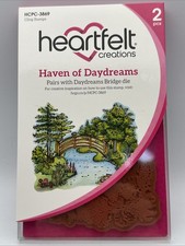 Heartfelt Creations Haven of Daydreams Cling Stamps/Dies HCPC-3869 New But Open