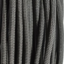 550 Paracord Charcoal / Stealth Gray Made in the USA Polyester/Nylon 550 Paracord Charcoal / Stealth Gray Made in the USA Polyester/Nylon