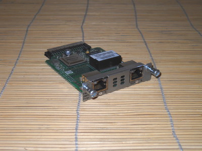Cisco VWIC3-2MFT-T1/E1 2-Port T1/E1 Multiflex Trunk Voice/WAN Card Card