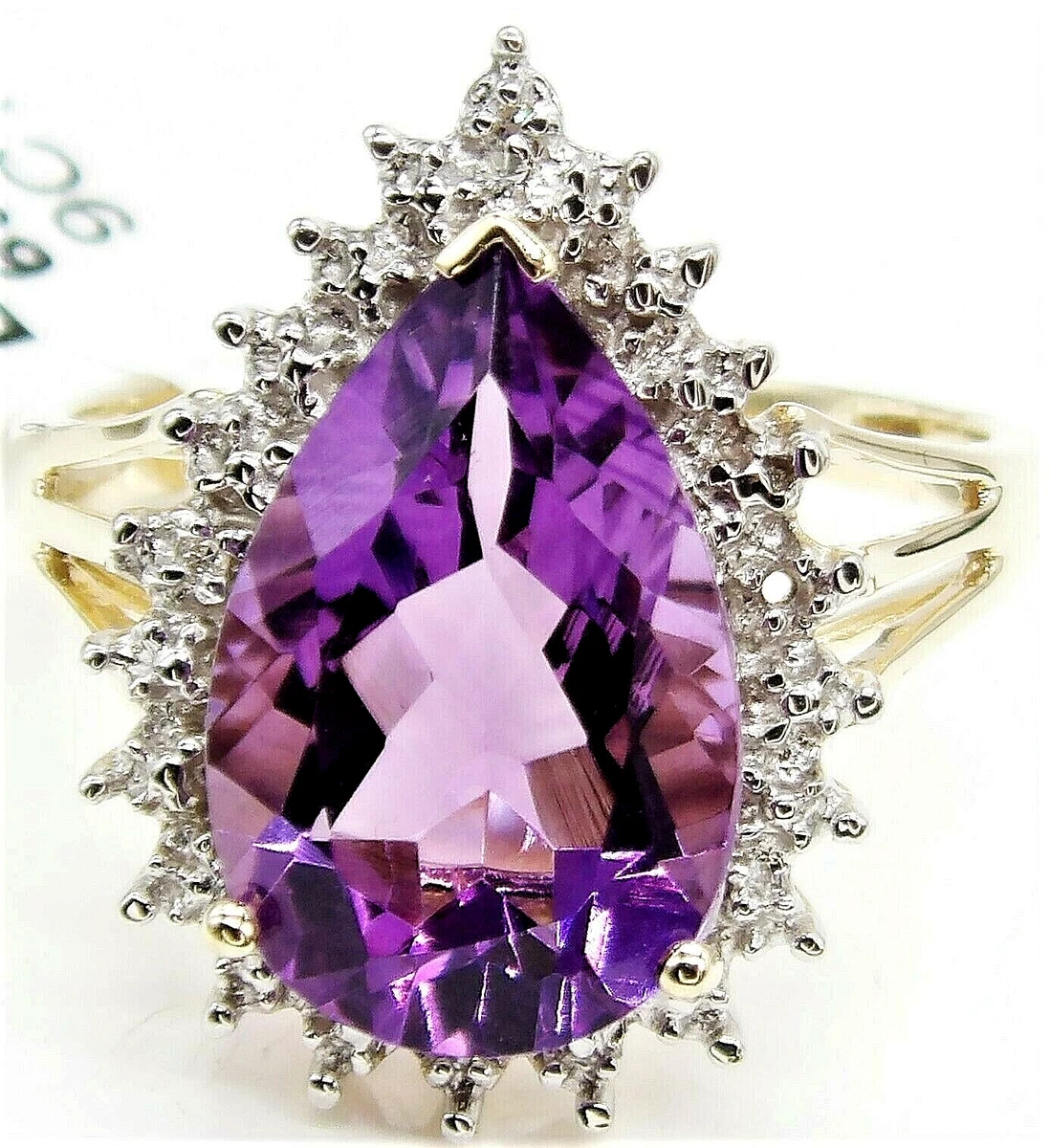 9 carat gold amethyst ring sale