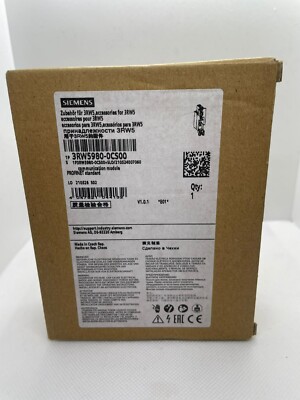 SIEMENS 3RW5980-0CS00 Kommunikationsmodul PROFINET Standard 