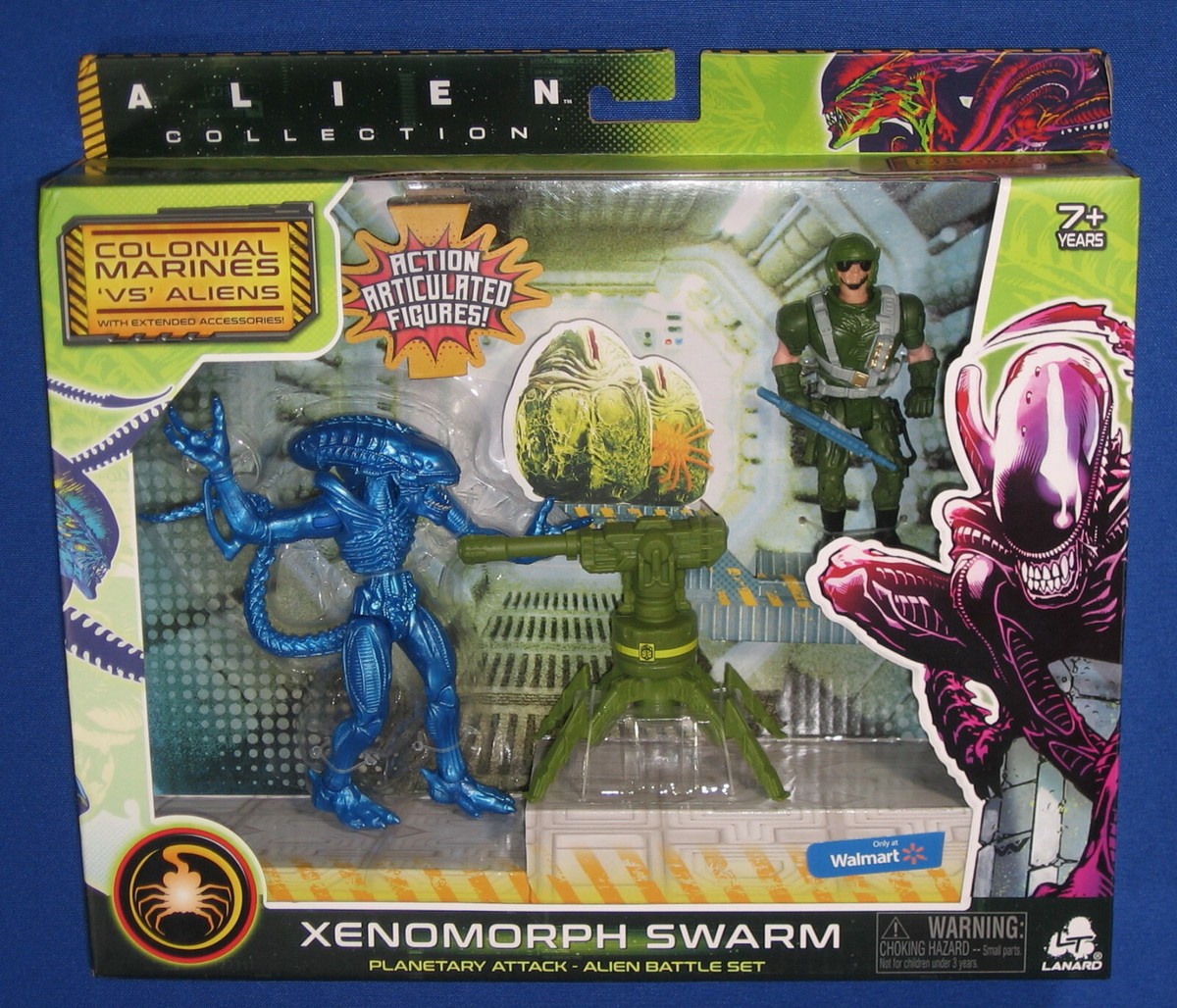 ALIEN SWARM PACK   エイリアン Aliens Alien Swarm Action Figure - Walmart.com