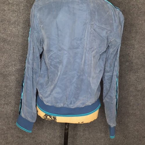 Chaqueta Universitaria SWEATY BETTY Talla S Pequeña Cremallera Completa Azul Primavera - Imagen 8 de 10