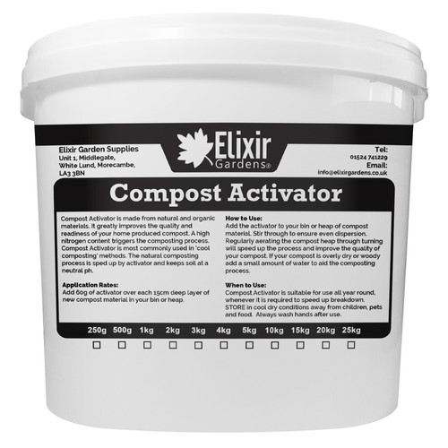 Compost Activator, Maker & Accelerator for Kitchen & Garden Waste | 250g-25kg - Picture 6 of 6