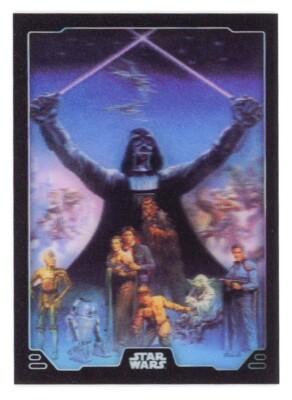 2023 Topps Star Wars Holographic Poster Art The Empire Strikes Back #HC6