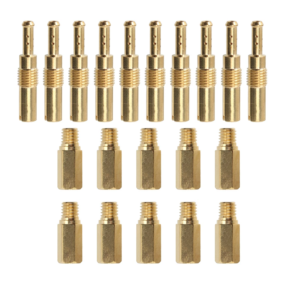 Juego de 20 piezas de carburador de chorro principal y chorro piloto lento para Pwk Keihin Oko Cvk T MOTO Foto 2 de 4