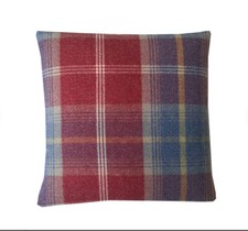 Balmoral Tartan Check Plaid Tweed wool effect Fabric Country Cushion Covers