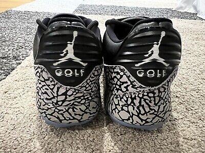 Nike Air Jordan ADG Golf Shoes, Men's 8, Black/Red/Cement Nike Air Jordan ADG Golf Shoes, Men's 8, Black/Red/Cement