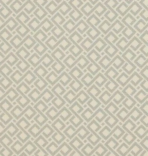 COLEFAX & FOWLER CURTAIN FABRIC 'MAZELY - SILVER' 4.5 METRES (450cm) 100%LINEN - Image 3 of 4