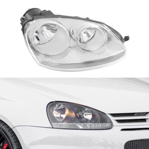 Front Passenger Side Headlight Halogen Headlamp For 2005-2010 Volkswagen Jetta