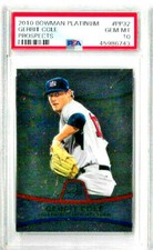 2010 Bowman Platinum Gerrit Cole Prospects PSA 10
