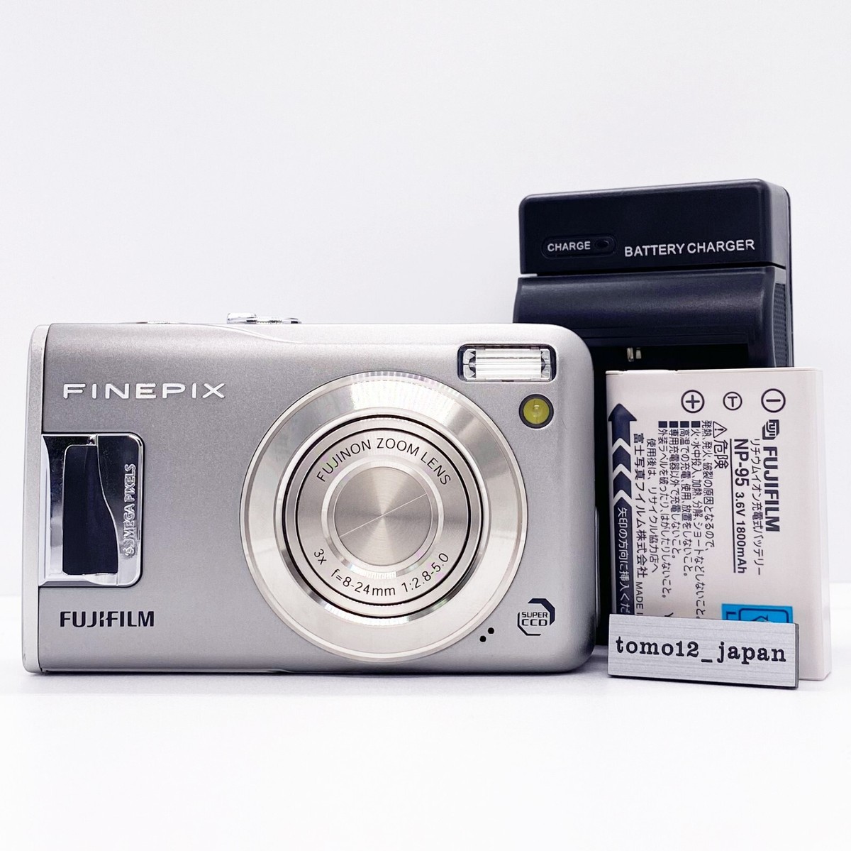 Fujifilm FinePix F31fd Silver 6.3MP 3x Zoom Compact Digital