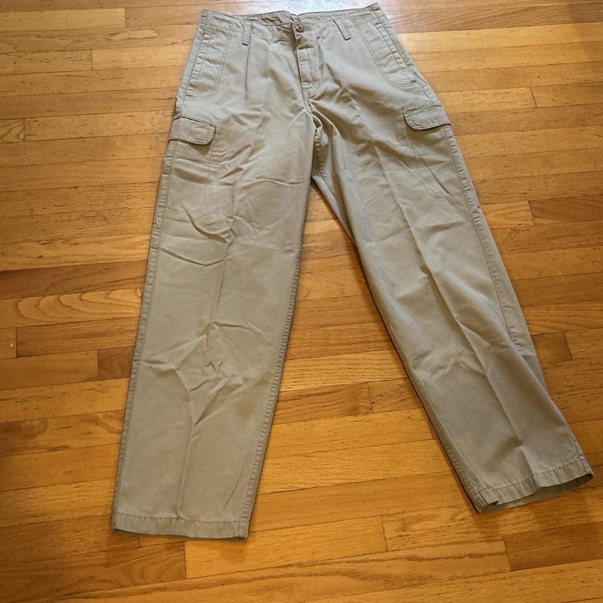 NWT Vintage Levis Dry Goods Cargo Pants 31 X 32 90s Baggy Workwear