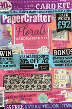 Paper Crafter Magazine 172  Florals Cardmaking Kit