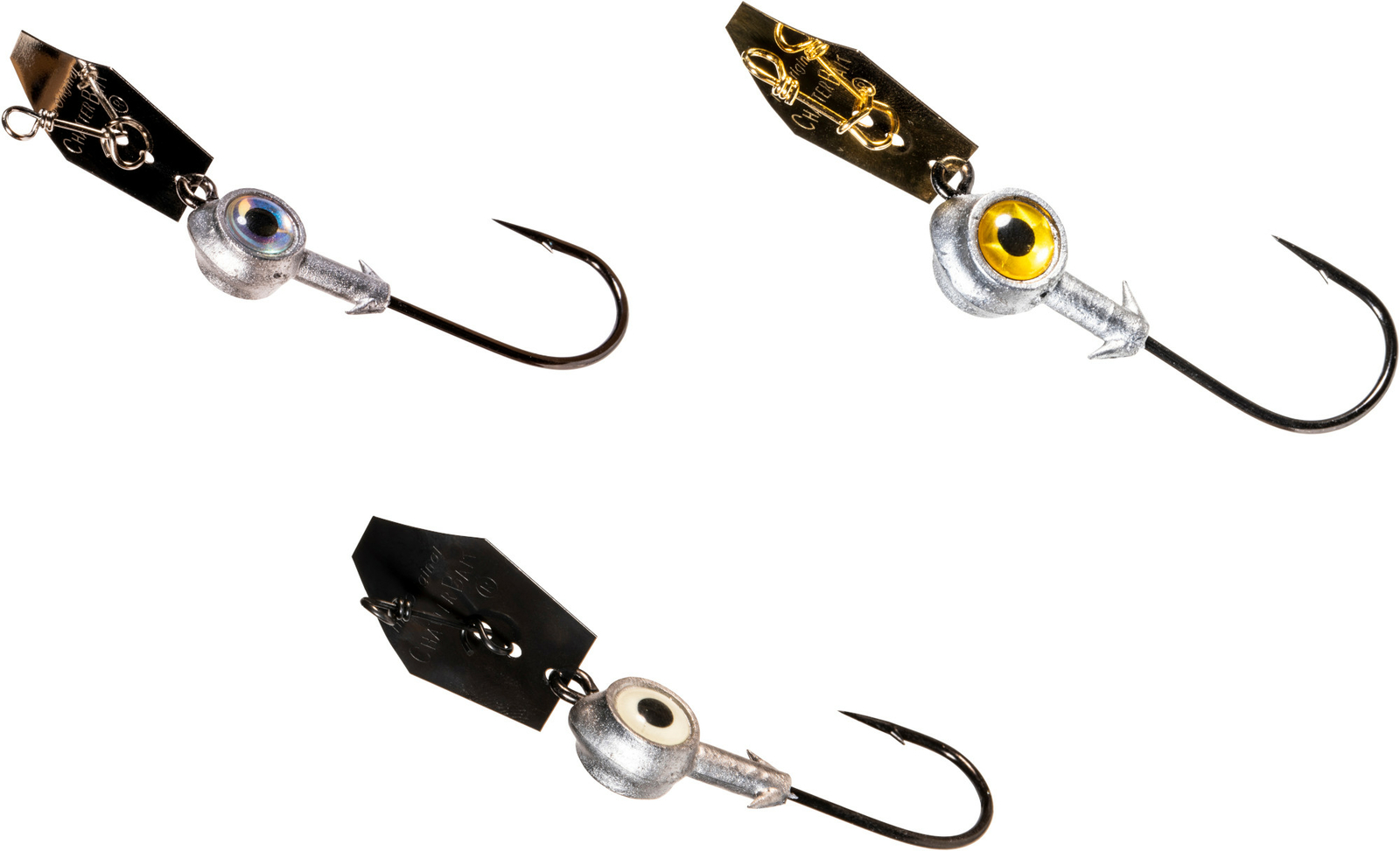 Z-Man Eye Strike Skirtless ChatterBait 2pk Bass Inshore